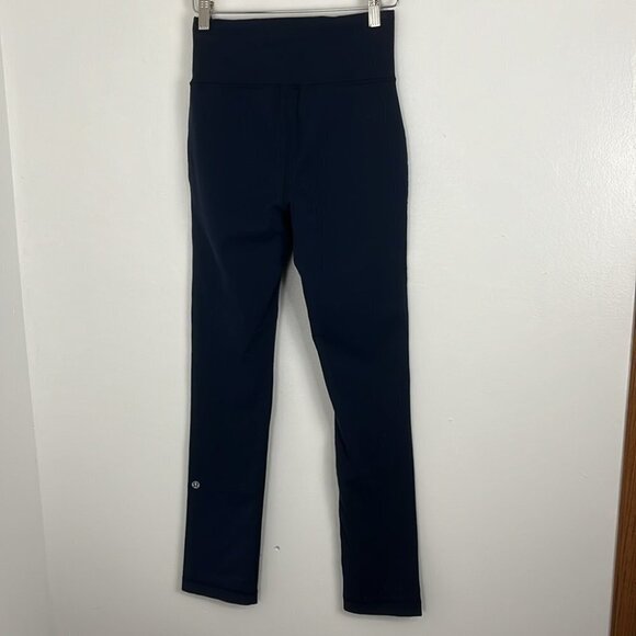 Lululemon Skinny Will Pant in Navy - Picture 8 of 11